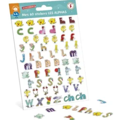 Mes 60 stickers les Alphas