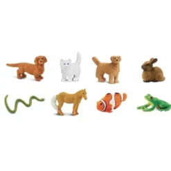 Mini figurines animaux de compagnie