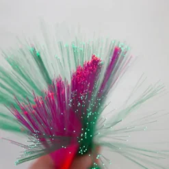 Mini-lampes fibres optiques par 4