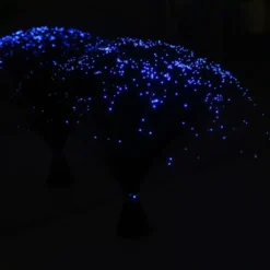 Mini-lampes fibres optiques par 4