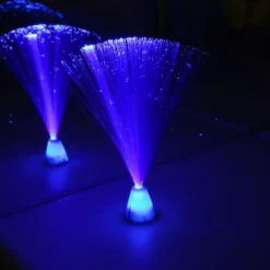 Mini-lampes fibres optiques par 4