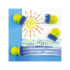 Mini pinceaux boules par 4