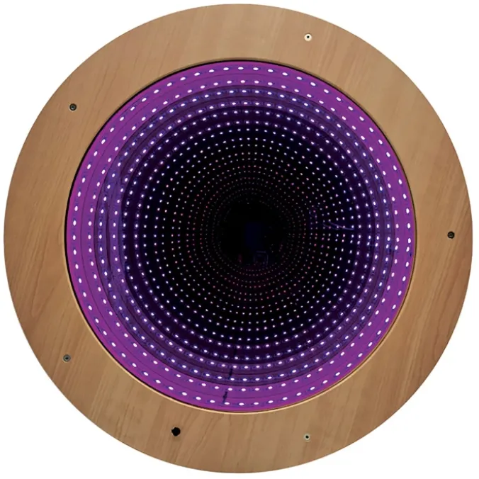 Miroir infini avec télécommande