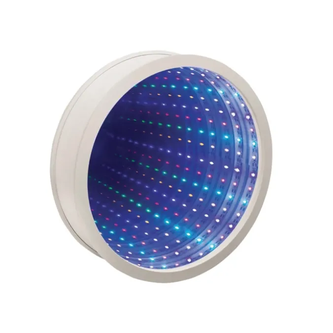 Miroir infini rechargeable