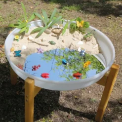 Miroir pour bac d'exploration rond
