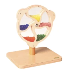 Moulin en bois - Miroir et billes