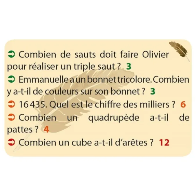 Numé cat's les énigmes mathématiques