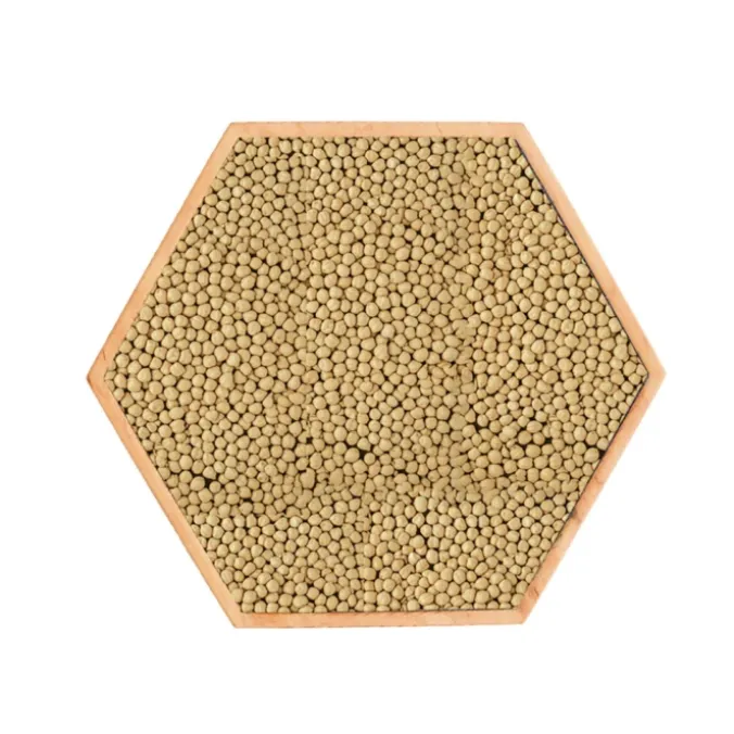Panneau sensoriel hexagonal - haricots
