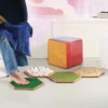 Panneau sensoriel hexagonal - sarrasin