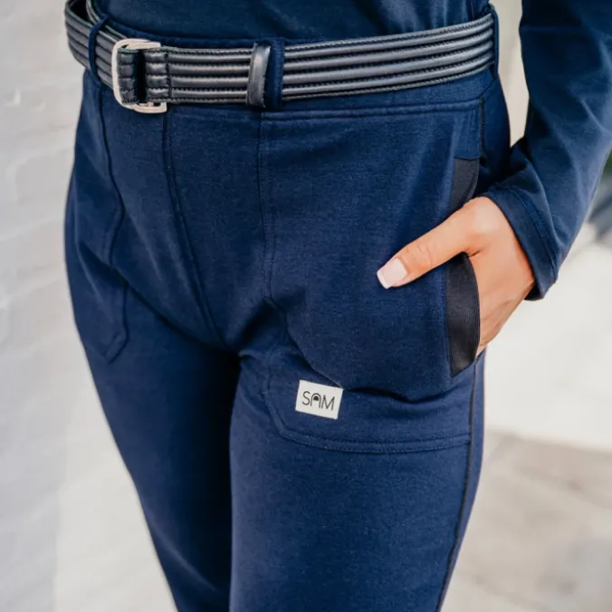 Pantalon Air Slim adulte - Bleu