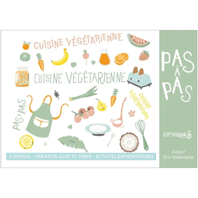 Pas à pas les recettes : les plats végétariens