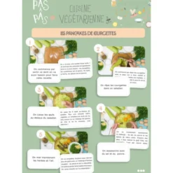 Pas à pas les recettes : les plats végétariens
