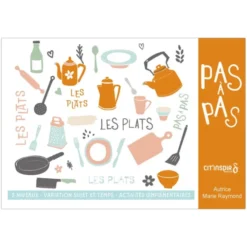 Pas à pas les recettes : les plats
