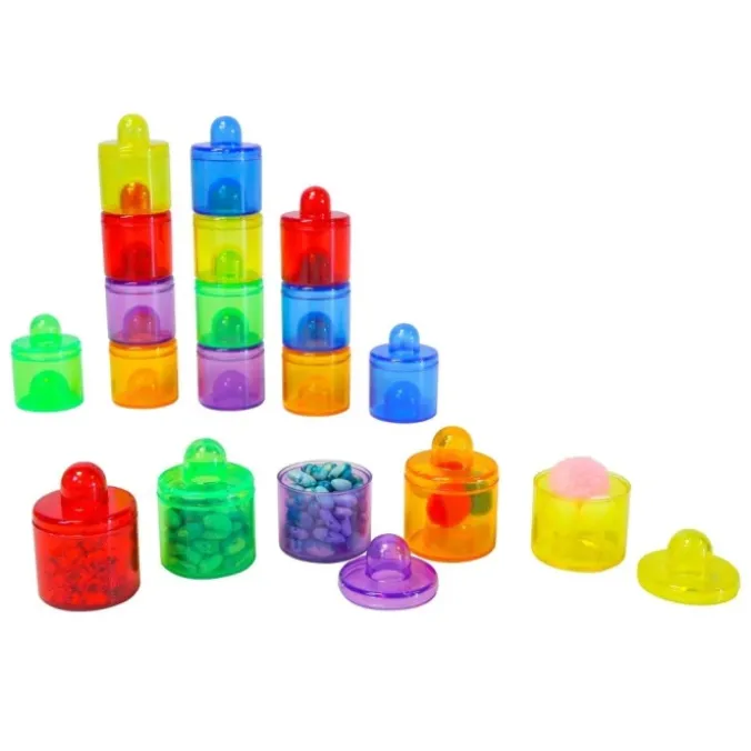 Petits pots translucides