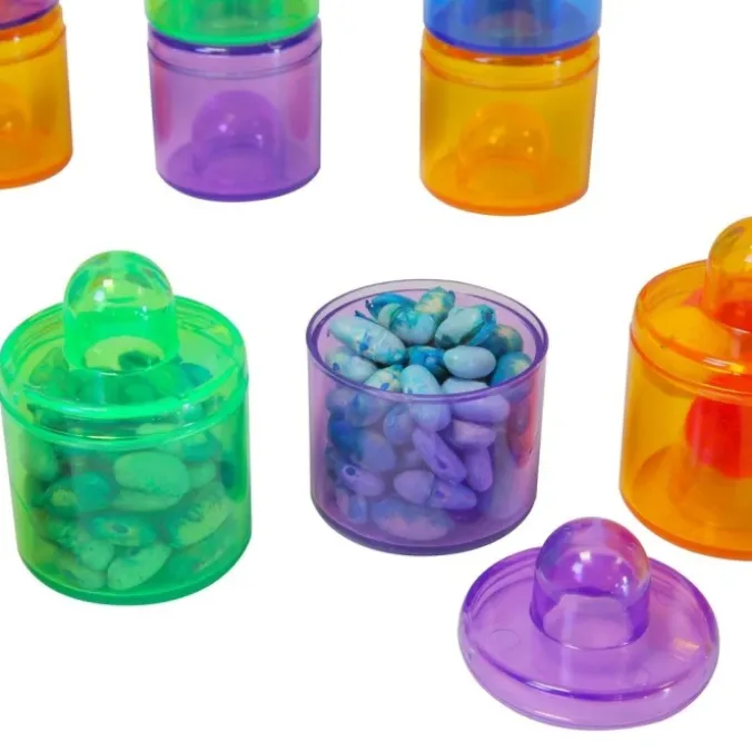 Petits pots translucides