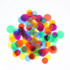 Pièces de comptage translucides x 500