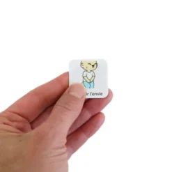 18 pictogrammes - Aller aux toilettes - Style kawaii