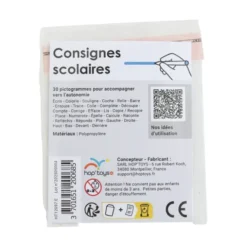 30 pictogrammes - Consignes scolaires