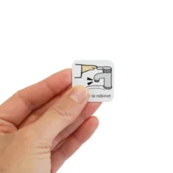 18 pictogrammes - Se laver les mains - Style épuré
