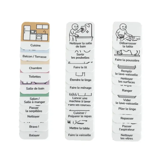 30 pictogrammes - Tâches ménagères-épuré