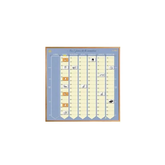 Planning semaine en bois v2