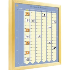 Planning semaine en bois v2