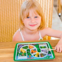 Plateau pour enfant Dinner Winner - Dinosaure