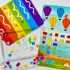 Pochette sensorielle couleurs et formes