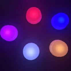 Pods d'équilibre LED ronds - lot de 5