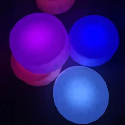 Pods d'équilibre LED ronds - lot de 5