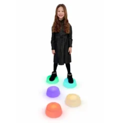 Pods d'équilibre LED ronds - lot de 5