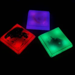 Pods LED carrés - lot de 3