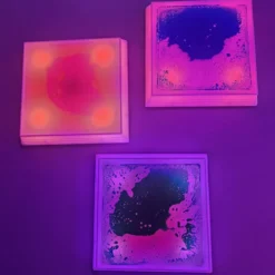 Pods LED carrés - lot de 3