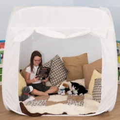 Pop-up espace sensoriel blanc
