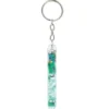Porte-clés baguette gel pailleté