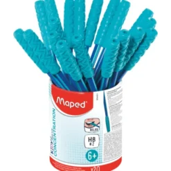 Pot de 20 crayons à papier avec embout à mâcher