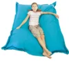 Pouf géant - Bleu pétrole