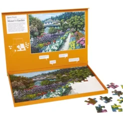 Puzzle ergonomique jardin de Monet - 63 pièces