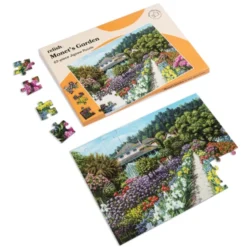 Puzzle ergonomique jardin de Monet - 63 pièces