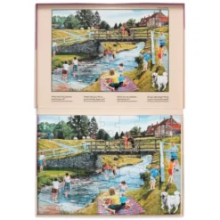 Puzzle ergonomique rivière - 35 pièces