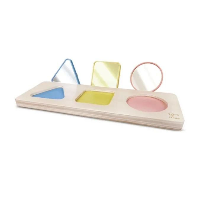 Puzzle trieur de formes montessori en riz
