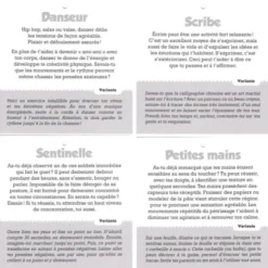 Retour au calme - cartons de jeu