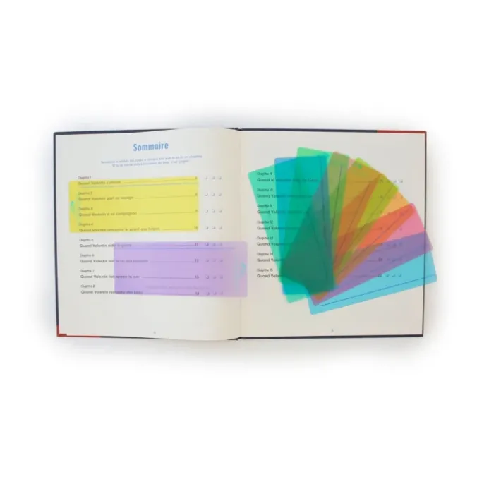 Règles de lecture colorées - souligner x 10