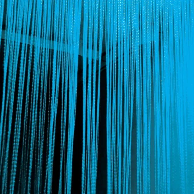 Rideau de fibres optiques