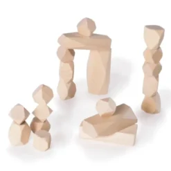 Rochers de construction en bois