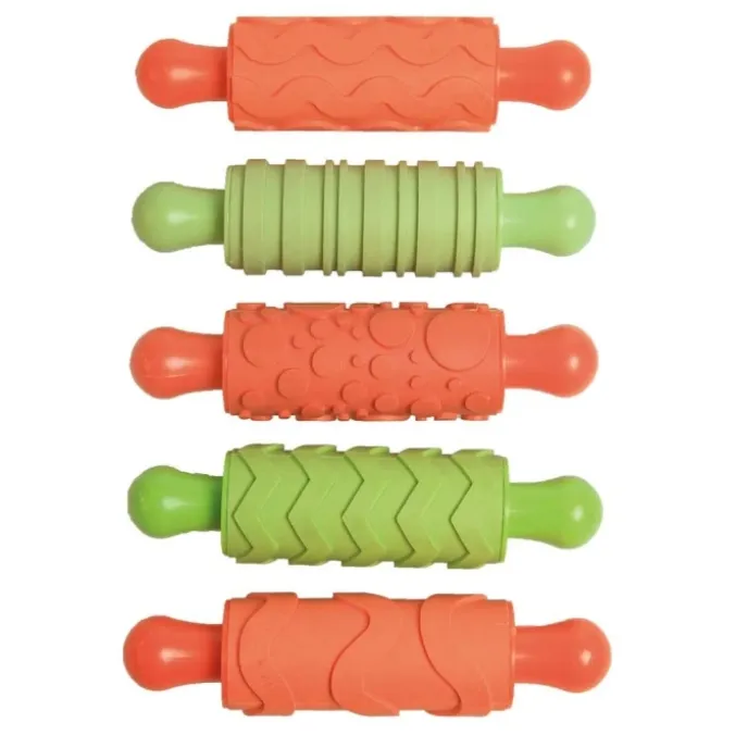 Rouleaux modelage relief par 5