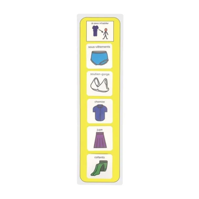 Routine interactive - S'habiller