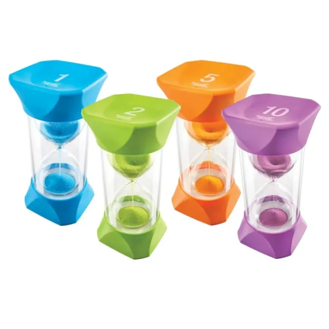 Sabliers géants - Lot de 4 sabliers