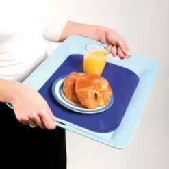 Set de table anti-glisse dycem - 25 x 18 cm - Bleu
