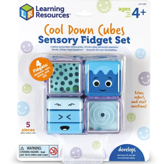 Set fidget cubes calmants